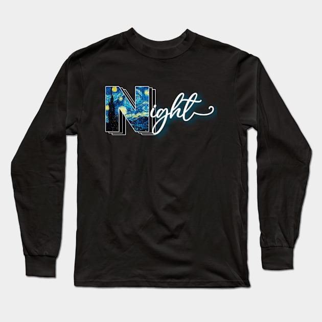 Celestial Night Masterpiece Long Sleeve T-Shirt by ArtEnTazado